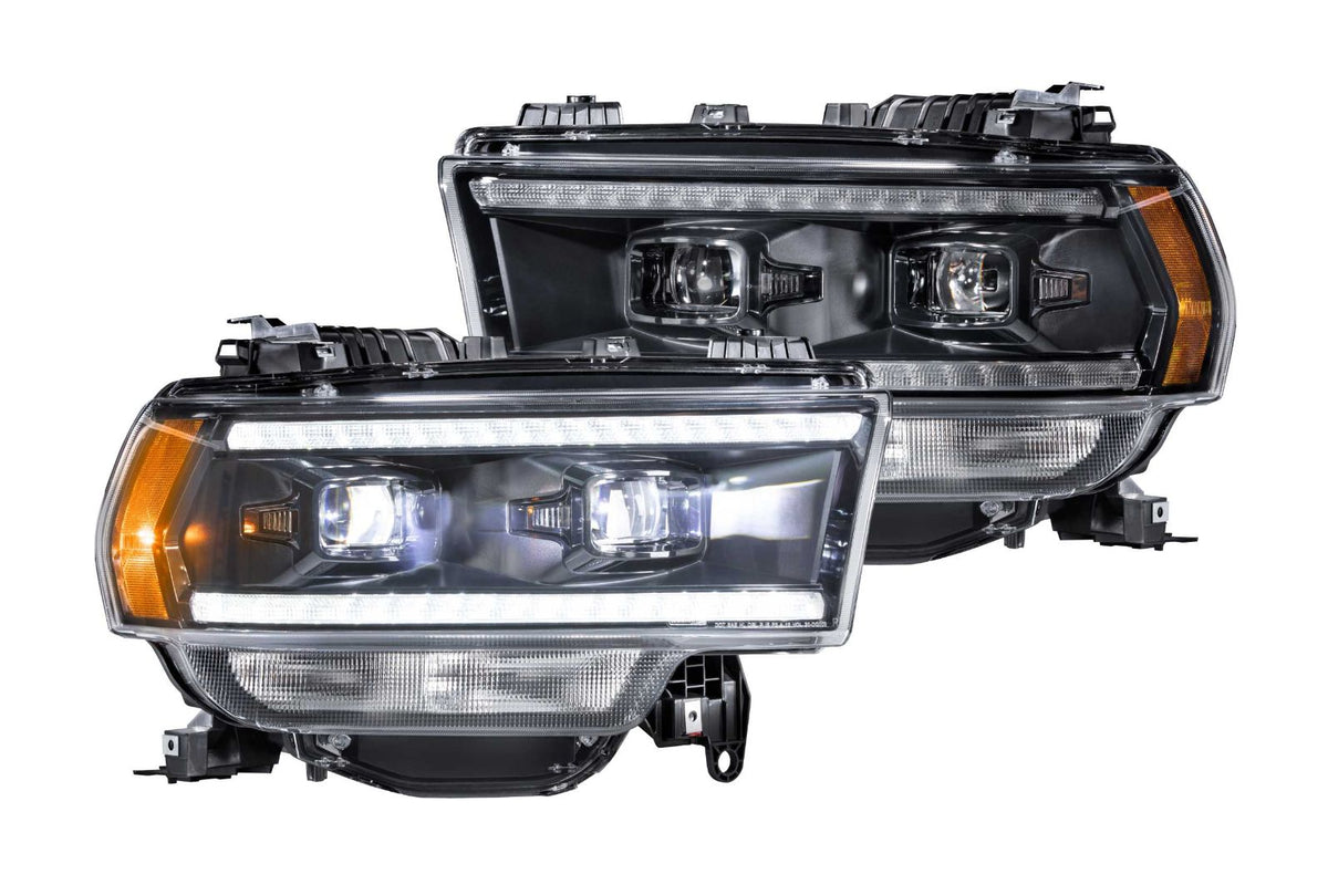 XB Hybrid LED Headlights: Ram HD (19-24 / Set) - Headlights (Image 1 of 6)
