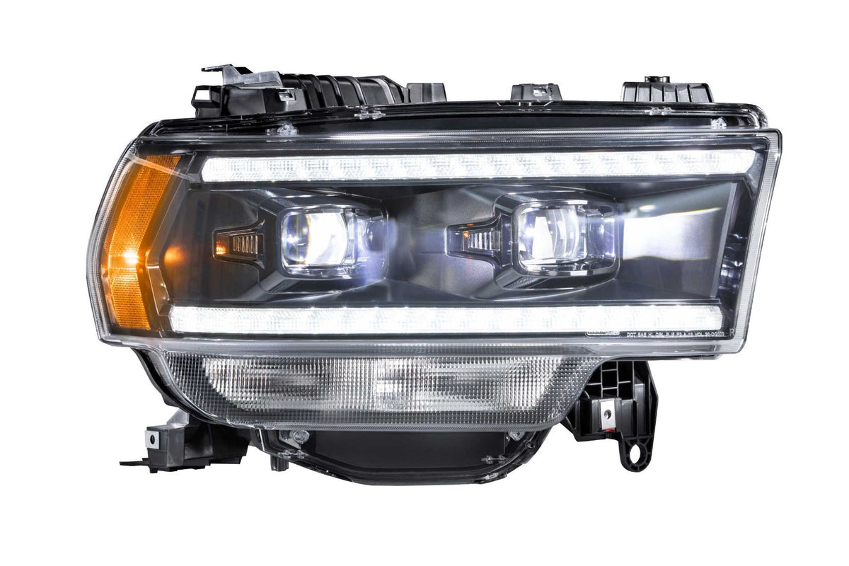 XB Hybrid LED Headlights: Ram HD (19-24 / Set) - Headlights (Image 5 of 6)