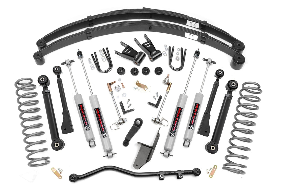 6.5 Inch Lift Kit | X-Series | Jeep Cherokee XJ 2WD/4WD (1984-2001) - Susp Lift Kits 4wd (Image 1 of 6)