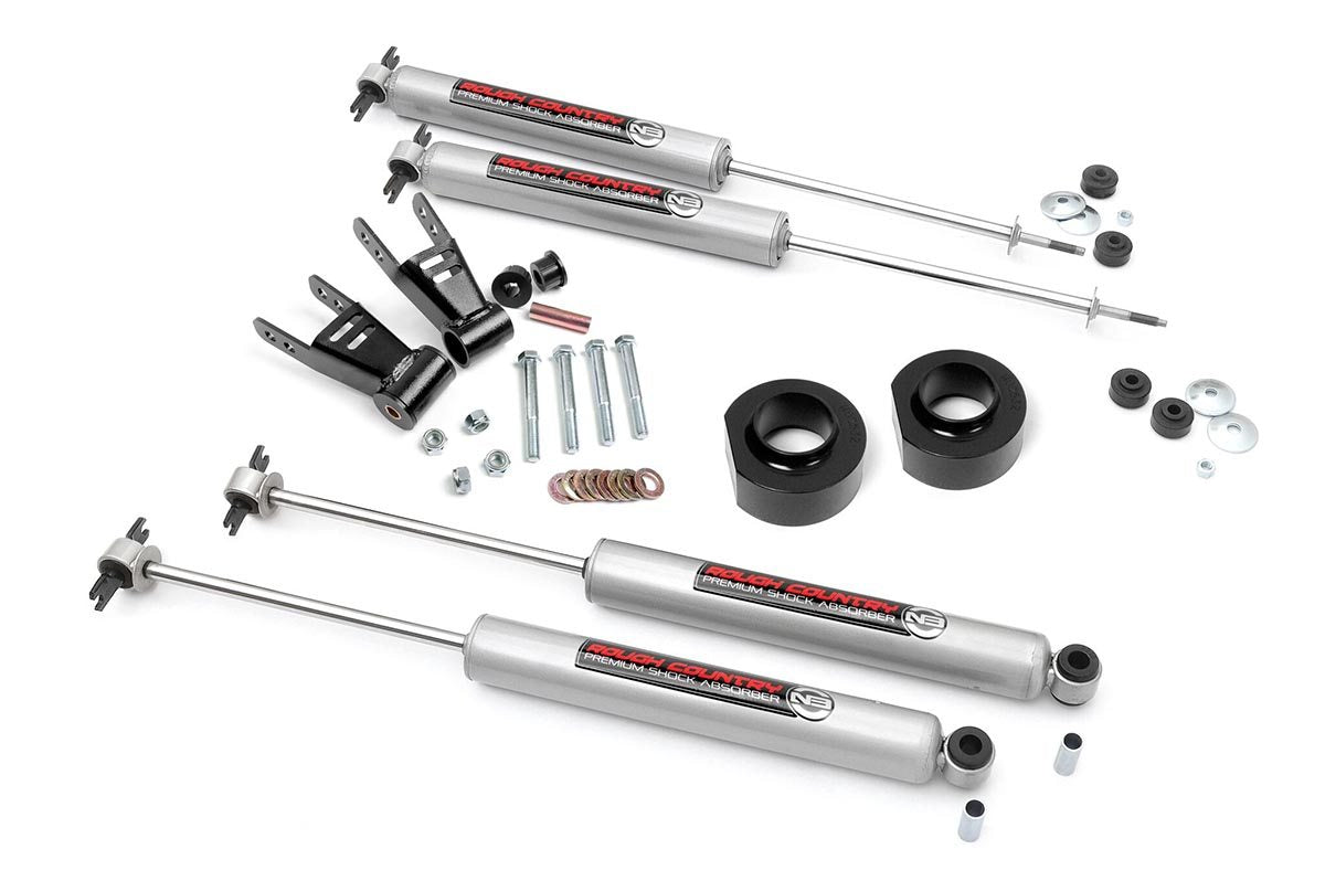 Rough Country 68030 1.5 Inch Lift Kit | Jeep Cherokee XJ 2WD/4WD (1984-2001) - Image 1