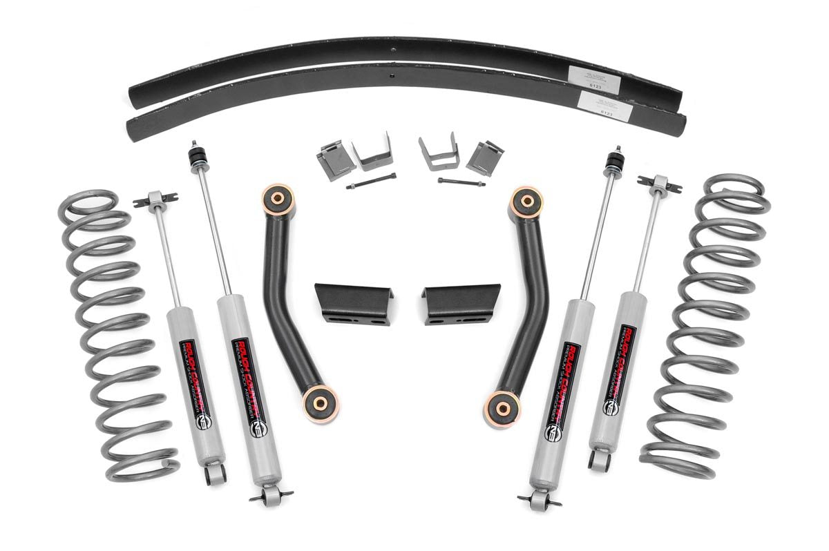 RC 3 Inch Lift Kit | SII | RR AAL | M1 | Jeep Cherokee XJ 2WD/4WD (1984-2001) (manufacturer page)