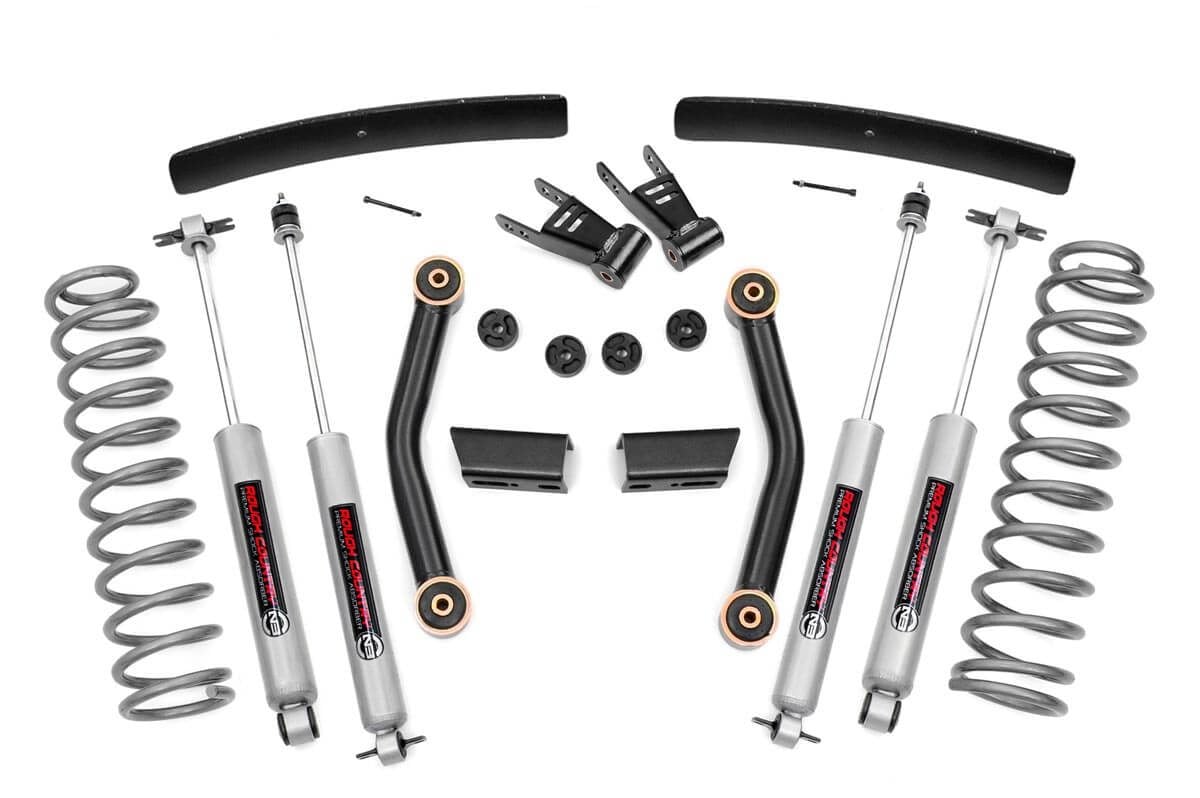 4.5 Inch Lift Kit | Jeep Comanche MJ 4WD (1986-1992) - Susp Lift Kits 4wd