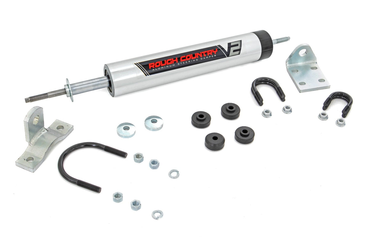 V2 Steering Stabilizer | Multiple Makes & Models (Dodge/Jeep) - Vertex Shocks