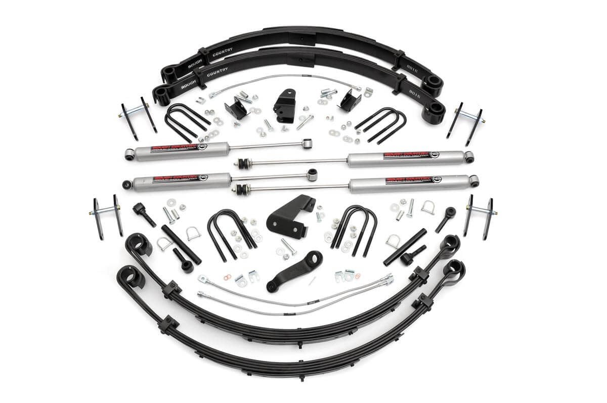 6 Inch Lift Kit | Power Steer | Jeep Wrangler YJ 4WD (1987-1995) - Susp Lift Kits 4wd