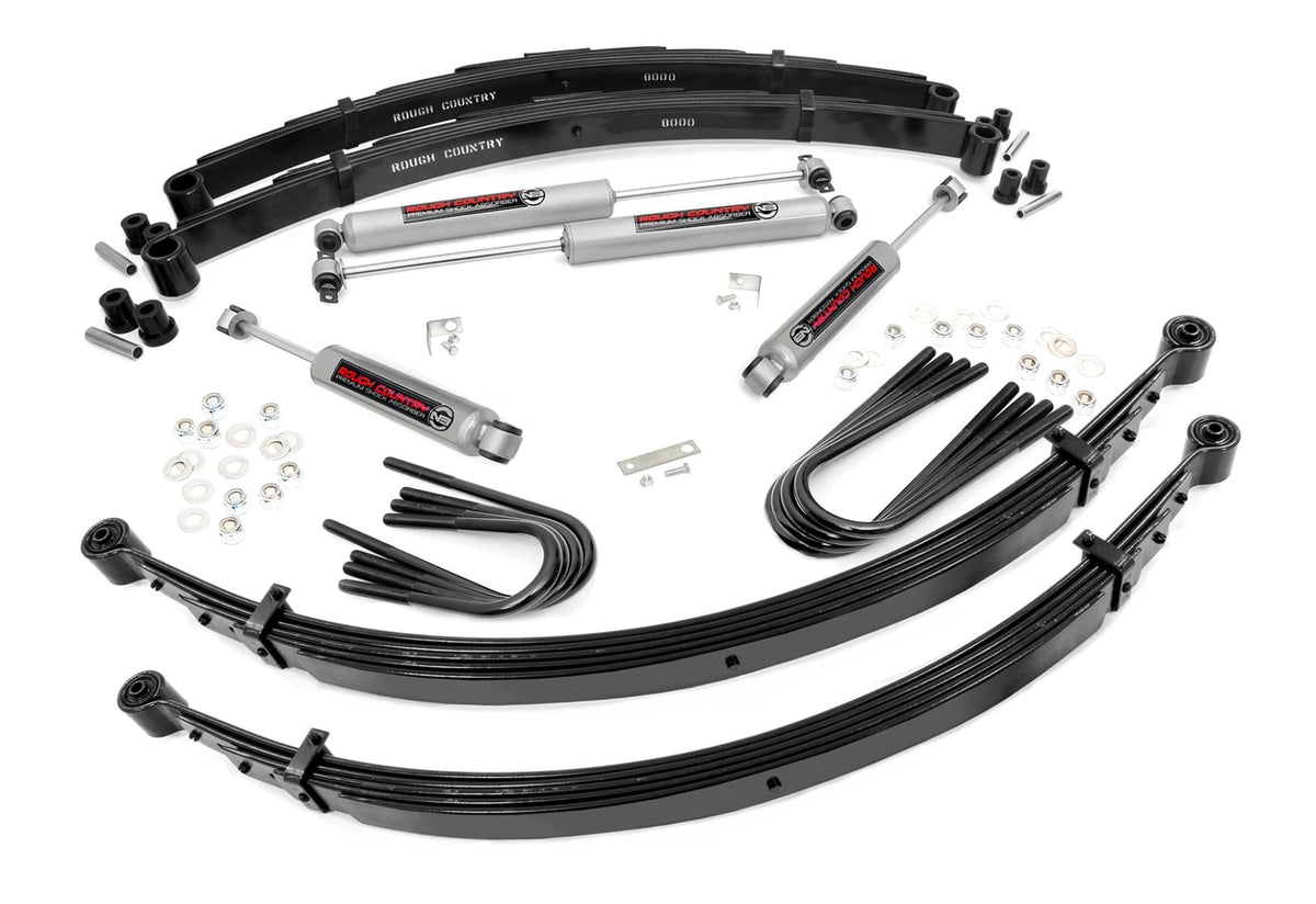 2 Inch Lift | 52 Inch Rear Springs | Chevy/GMC 3/4-Ton Suburban/C25/K25 Truck (77-87) - Leveling Kits