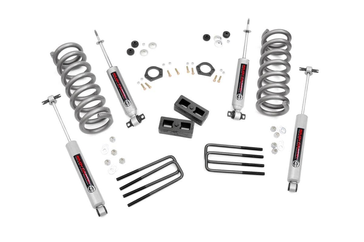 2 Inch Lift Kit | Chevy/GMC 1500 Truck & SUV 2WD (1988-1999) - Leveling Kits
