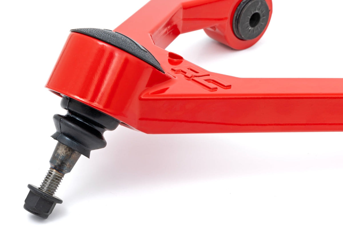 Red Forged Upper Control Arms | 2-3 Inch Lift | Chevy/GMC 1500 Truck & SUV (88-99) - Susp Accessories (Image 2 of 2)