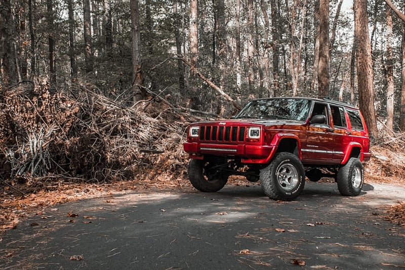 RC 4.5 Inch Lift Kit | RR springs | Jeep Cherokee XJ 2WD/4WD (1984-2001) (manufacturer page)