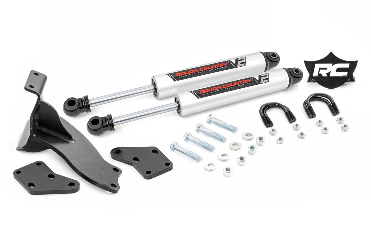 Rough Country 49470 4 Inch Lift Kit | Rear Blocks | V2 | Ford F-250/F-350 Super Duty 4WD (1999) - Image 1