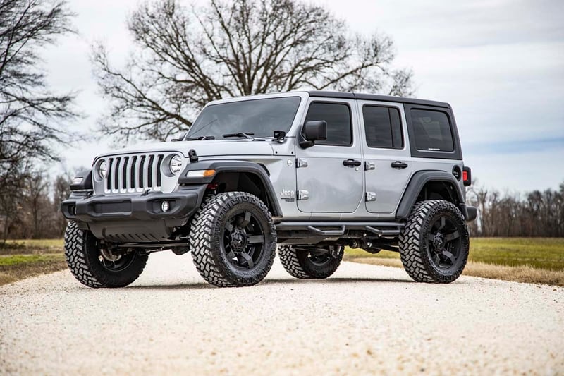 RC 6 Inch Lift Kit | Long Arm | Jeep Wrangler Unlimited 4WD (2018-2023) (manufacturer page)