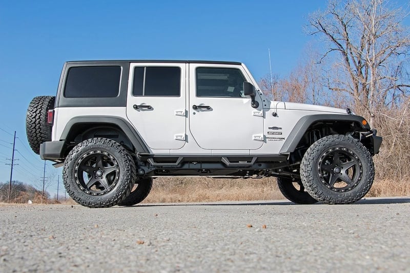 RC Contoured Drop Steps | 4 Door | Jeep Wrangler Unlimited 2WD/4WD (2007-2018) (manufacturer page)