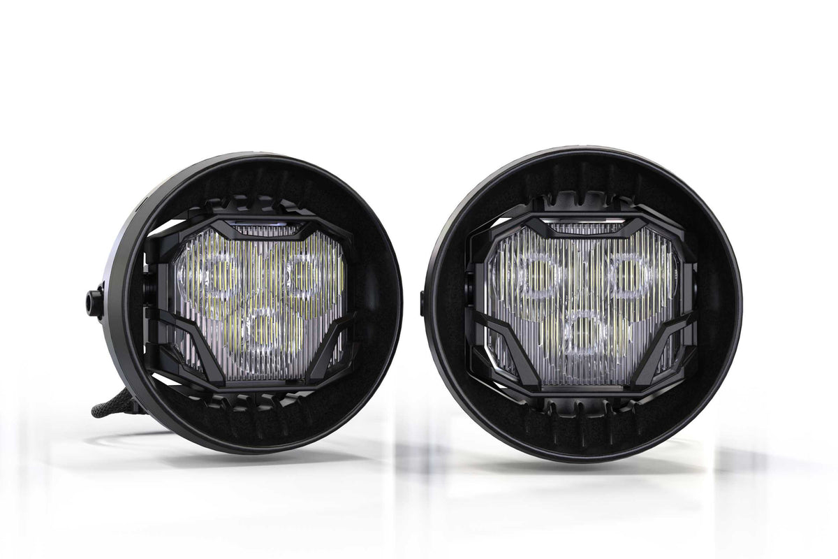 4Banger Fog Lights: 2004-2008 F150 (HXB White SAE Wide Beam) - Off Road - Veh. Spec (Image 1 of 4)