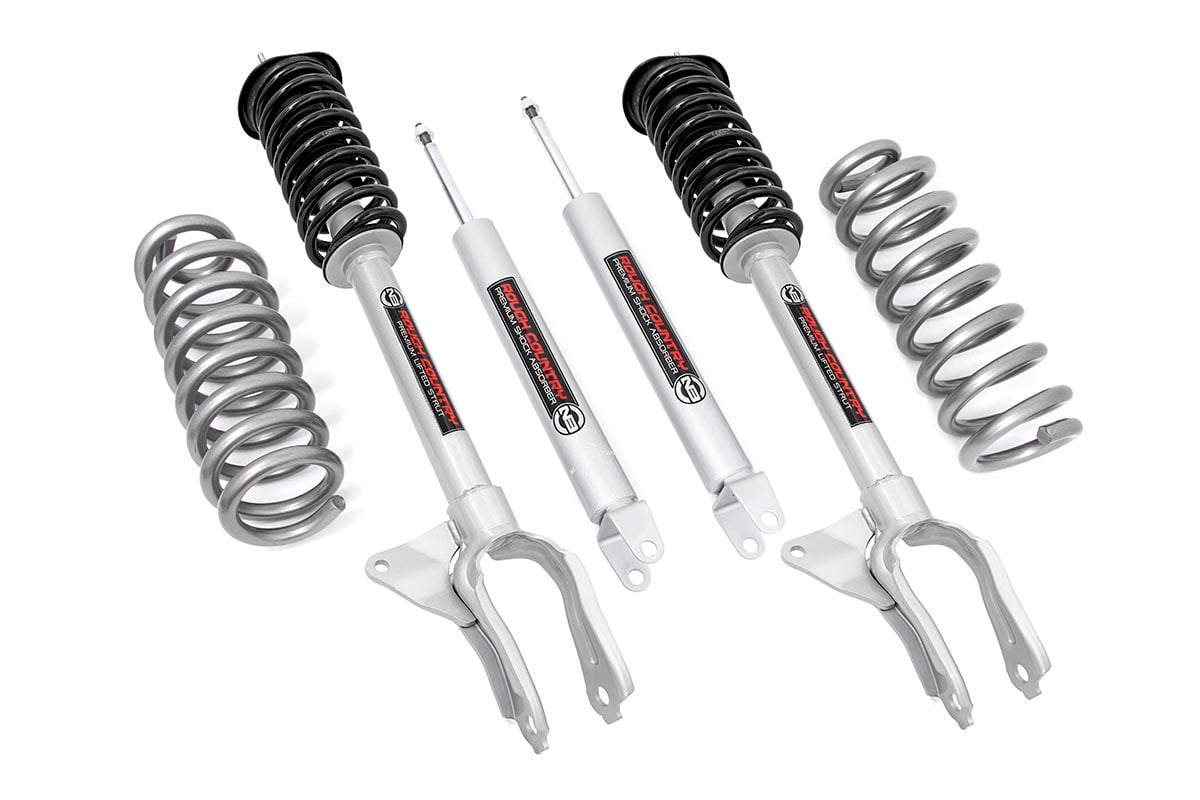 2.5 Inch Lift Kit | N3 Struts | Jeep Grand Cherokee 4WD (2016-2022) - Susp Lift Kits 4wd (Image 1 of 6)