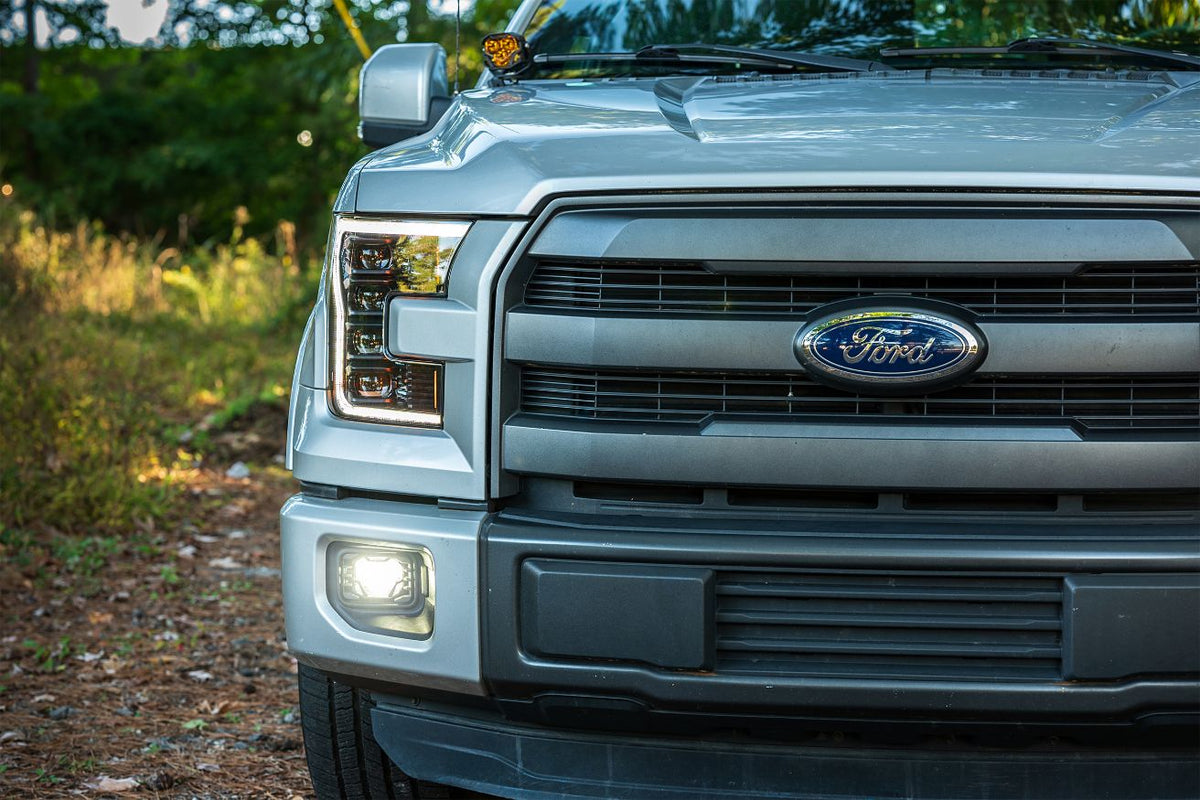 4Banger Fog Lights: 15-20 F150 (HXB White Combo Beam) - Off Road - Veh. Spec (Image 2 of 3)