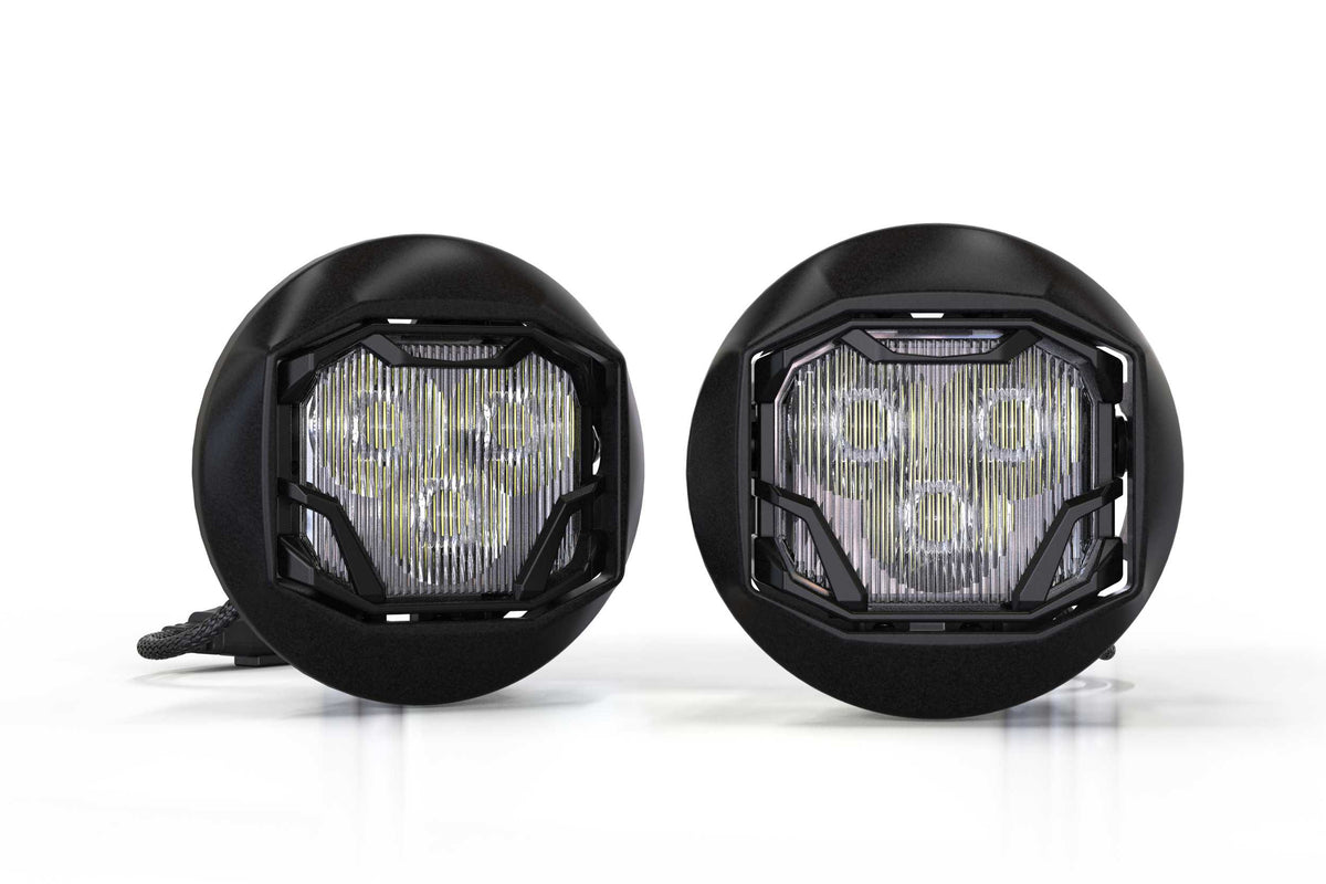 4Banger Fog Lights: 14-15 Silverado (NCS White Spot Beam) - Off Road - Veh. Spec (Image 1 of 3)