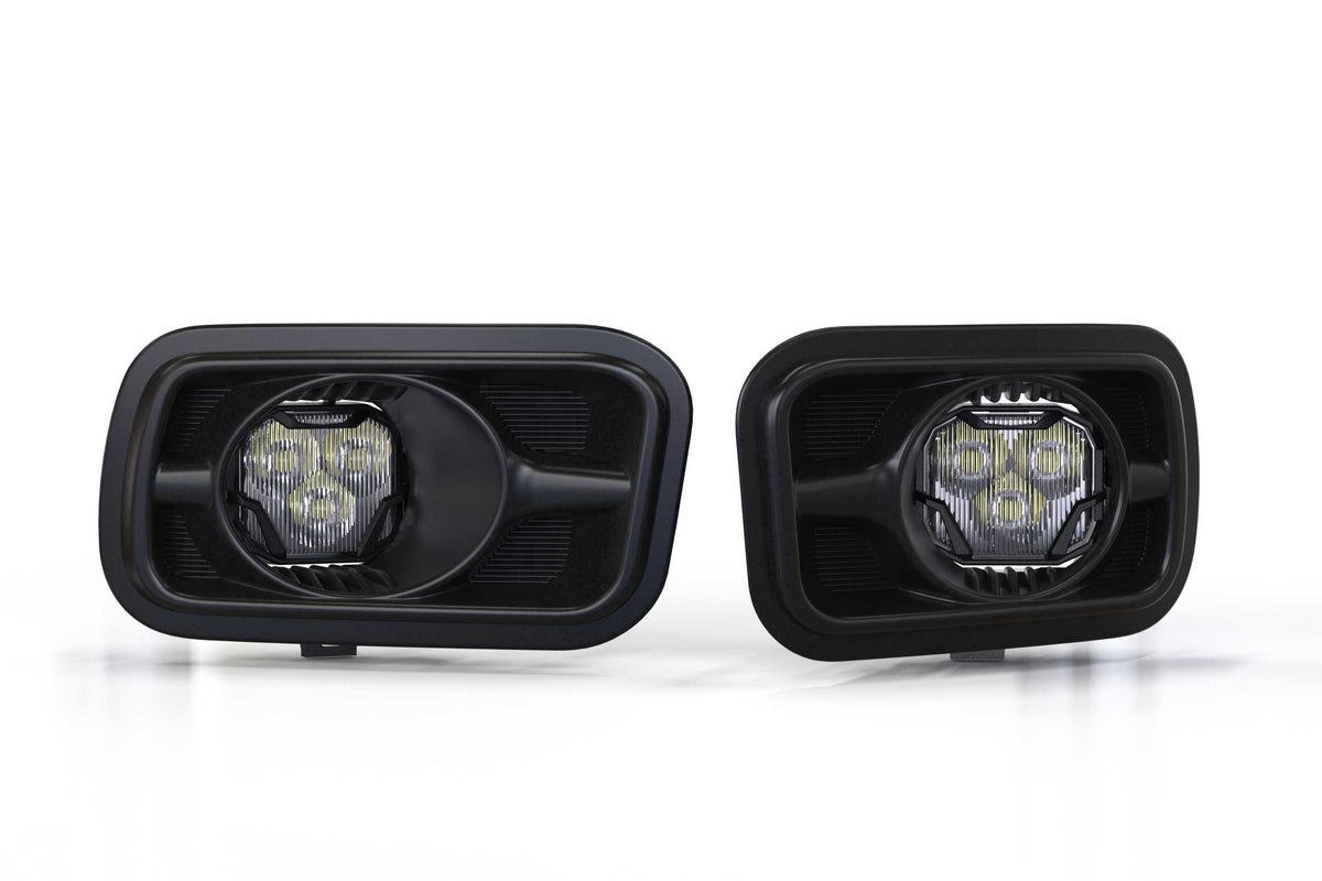 4Banger Fog Lights: 10-18 Ram HD (HXB Yellow SAE Wide Beam) - Off Road - Veh. Spec (Image 1 of 6)
