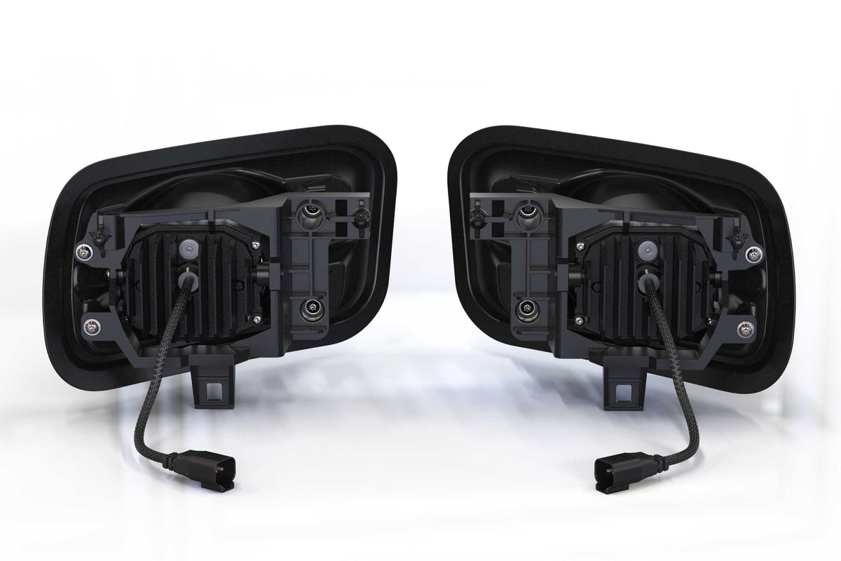 4Banger Fog Lights: 10-18 Ram HD (HXB Yellow SAE Wide Beam) - Off Road - Veh. Spec (Image 3 of 6)