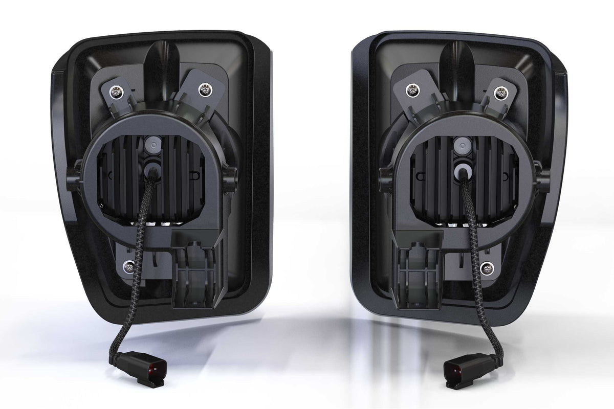4Banger Fog Lights: 13-18 Ram 1500 (HXB Yellow SAE Wide Beam) - Off Road - Veh. Spec (Image 3 of 6)
