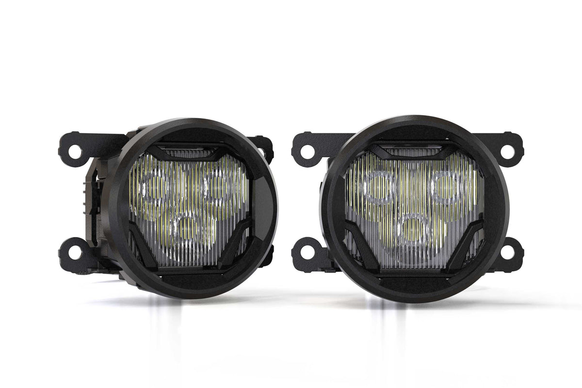 4Banger Fog Lights: 16+ Titan (NCS White SAE Wide Beam) - Off Road - Veh. Spec (Image 1 of 6)