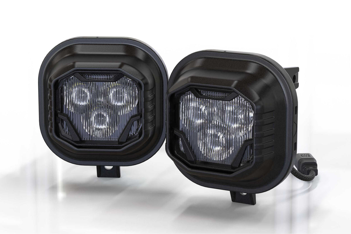 4Banger Fog Lights: 99-16 Super Duty (NCS White Spot Beam) - Off Road - Veh. Spec (Image 2 of 6)