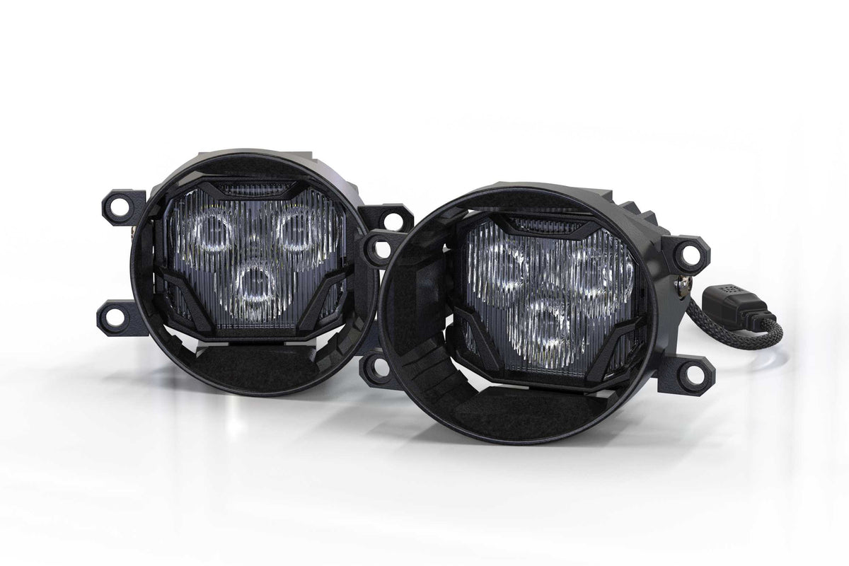 4Banger Fog Lights: 12-15 Tacoma (HXB Yellow Spot Beam) - Off Road - Veh. Spec (Image 2 of 6)
