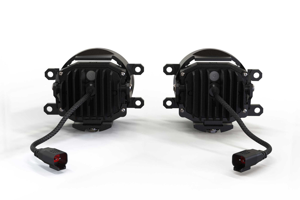 4Banger Fog Lights: 12-15 Tacoma (HXB Yellow Spot Beam) - Off Road - Veh. Spec (Image 3 of 6)
