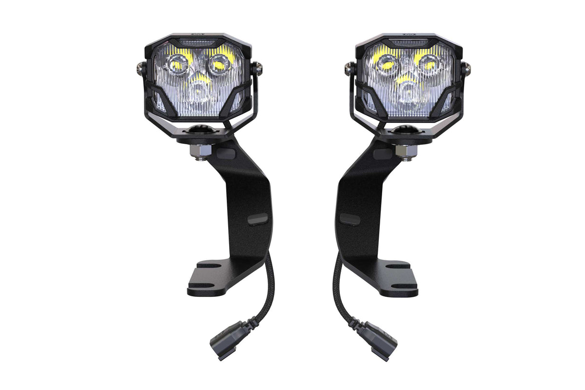 Morimoto 4Banger Ditch Light Kit: 14-21 Tundra (HXB White Spot Beam) - Off Road - Veh. Spec (Image 2 of 6)