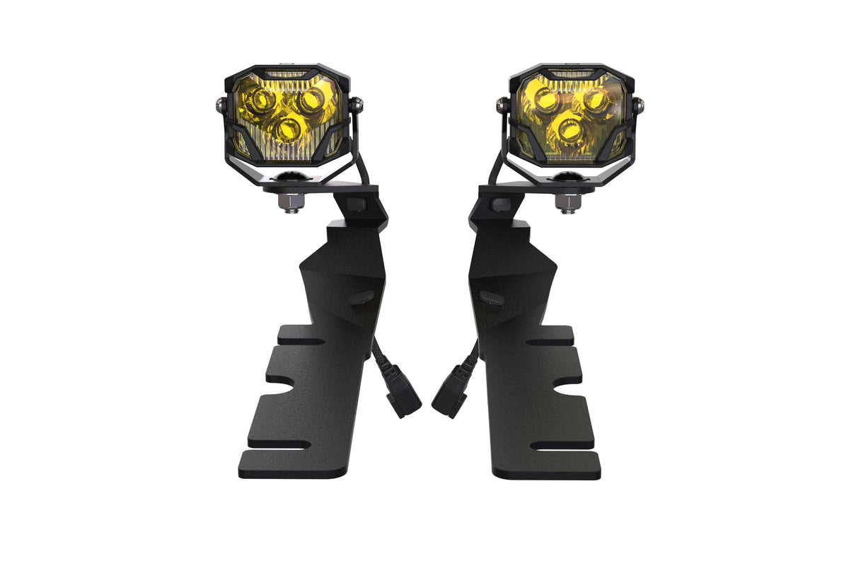 Morimoto 4Banger Ditch Light Kit: 09-18 Ram (NCS White Spot Beam) - Off Road - Veh. Spec (Image 1 of 6)