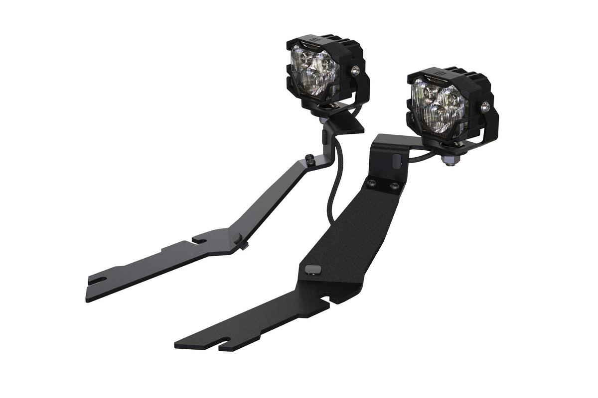 Morimoto 4Banger Ditch Light Kit: 19+ Ram HD (HXB Yellow SAE Wide Beam) - Off Road - Veh. Spec (Image 1 of 4)