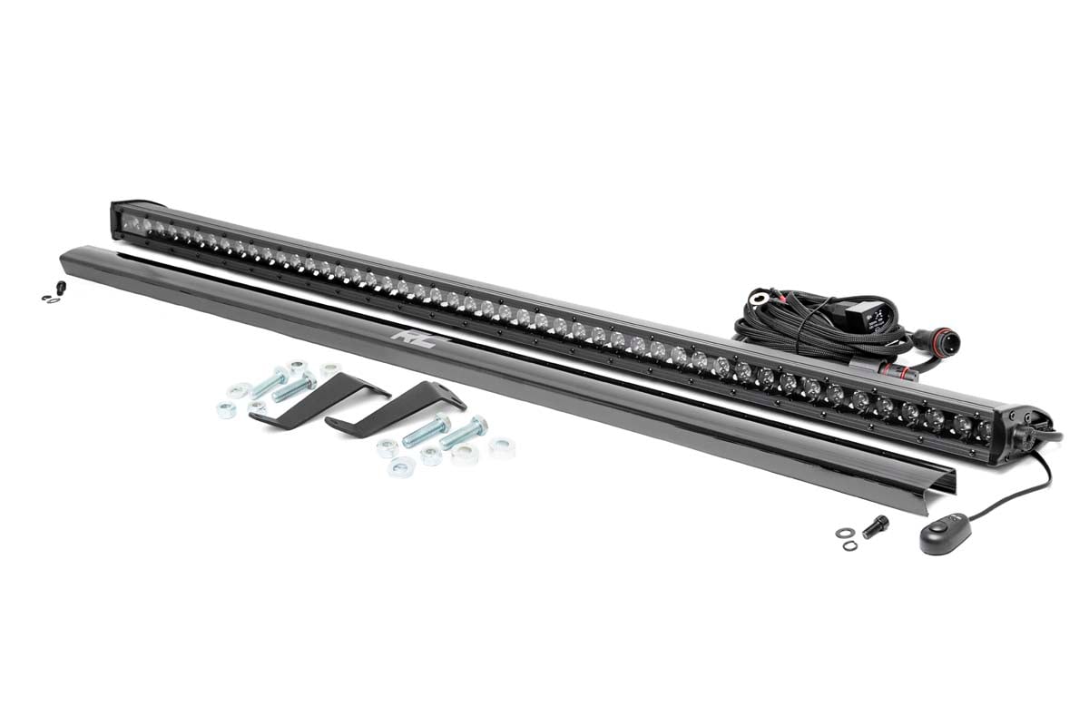 LED Light Kit | Cage Mount | 50" Black Single Row | Honda Pioneer 1000/Pioneer 1000-6 - Lighting & Acc (Image 1 of 6)