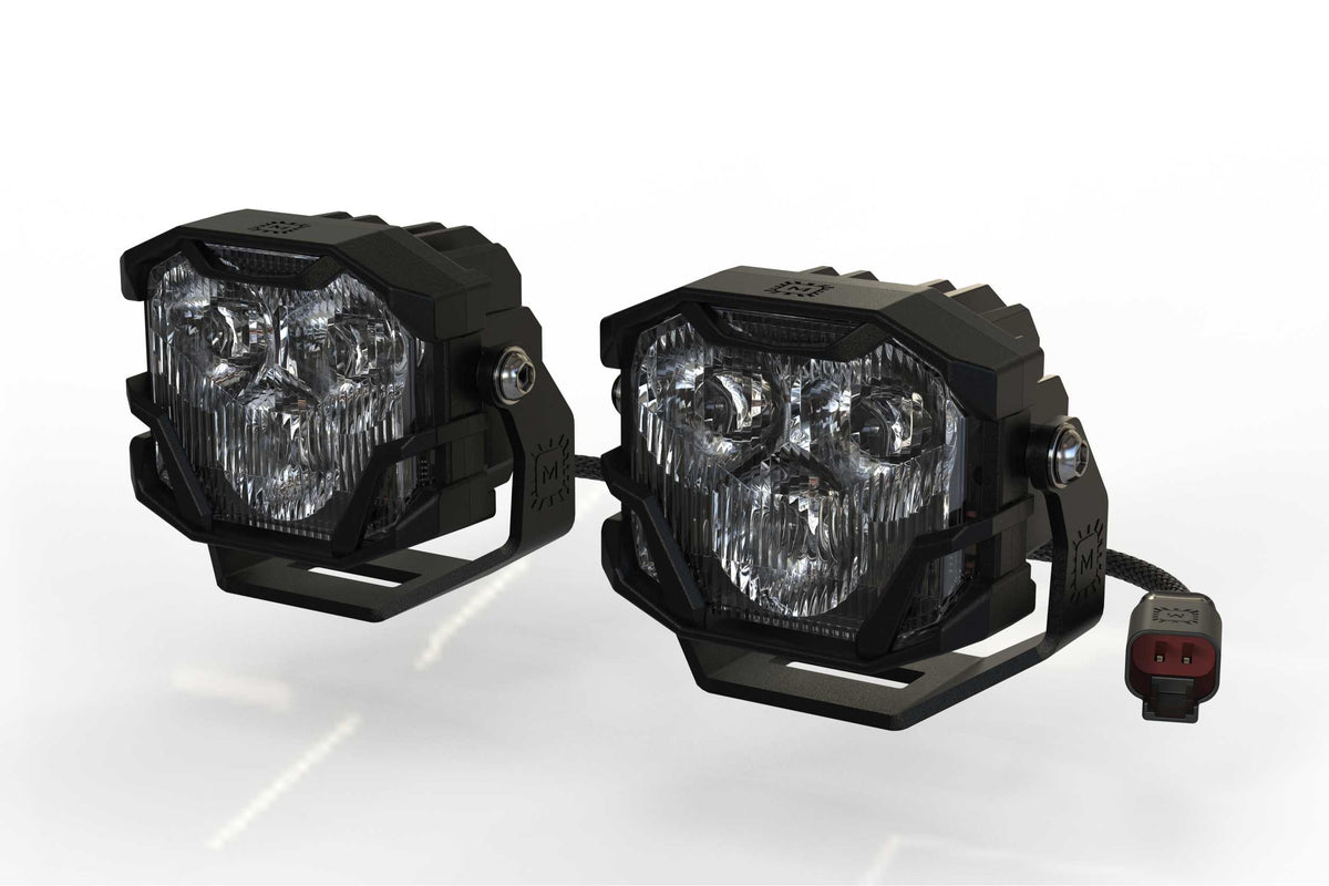 Morimoto 4Banger Surface-Mount Kit: (NCS White Flood Beam) - Off Road - Universal (Image 1 of 6)