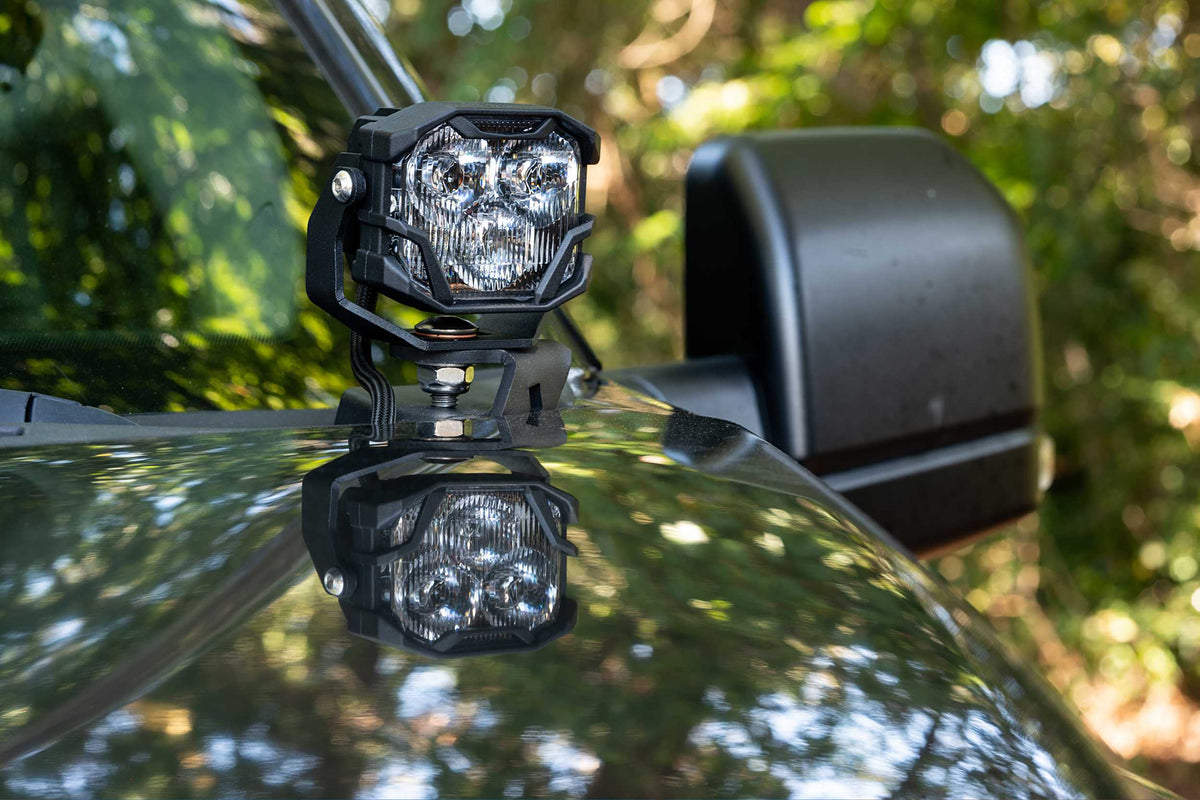 Morimoto 4Banger Surface-Mount Kit: (NCS White SAE Wide Beam) - Off Road - Universal (Image 5 of 6)
