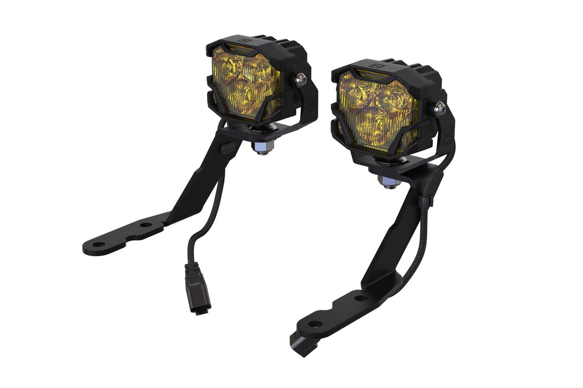 Morimoto 4Banger Ditch Light Kit: 07-13 Silverado (NCS White Combo Beam) - Off Road - Veh. Spec (Image 1 of 6)