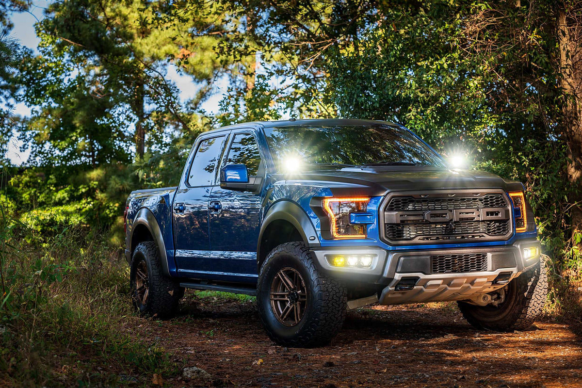 Morimoto 4Banger Ditch Light Kit: 15-20 F150 (NCS White Spot Beam) - Off Road - Veh. Spec (Image 6 of 6)