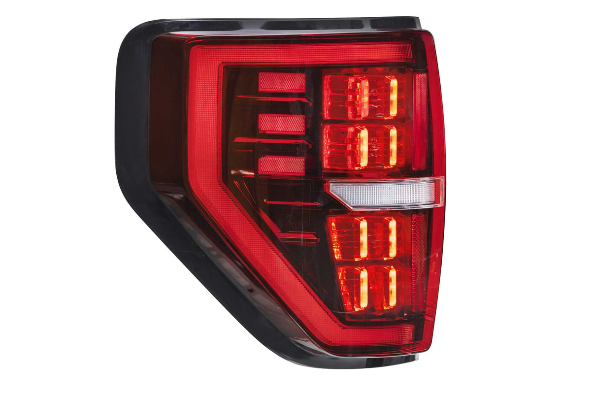 XB LED Tail Lights: Ford F-150 (09-14 / Red Lens / Set) - Tail Lights (Image 4 of 6)