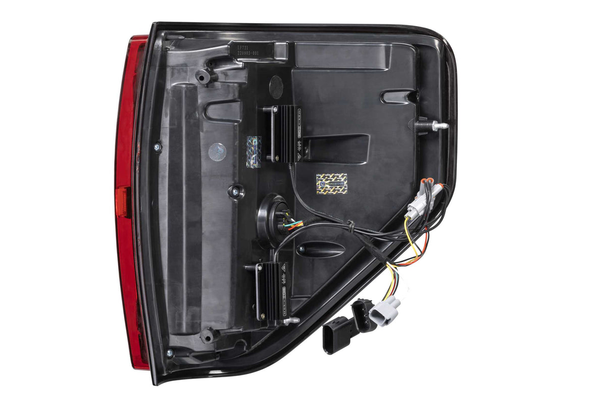 XB LED Tail Lights: Ford F-150 (09-14 / Red Lens / Set) - Tail Lights (Image 5 of 6)