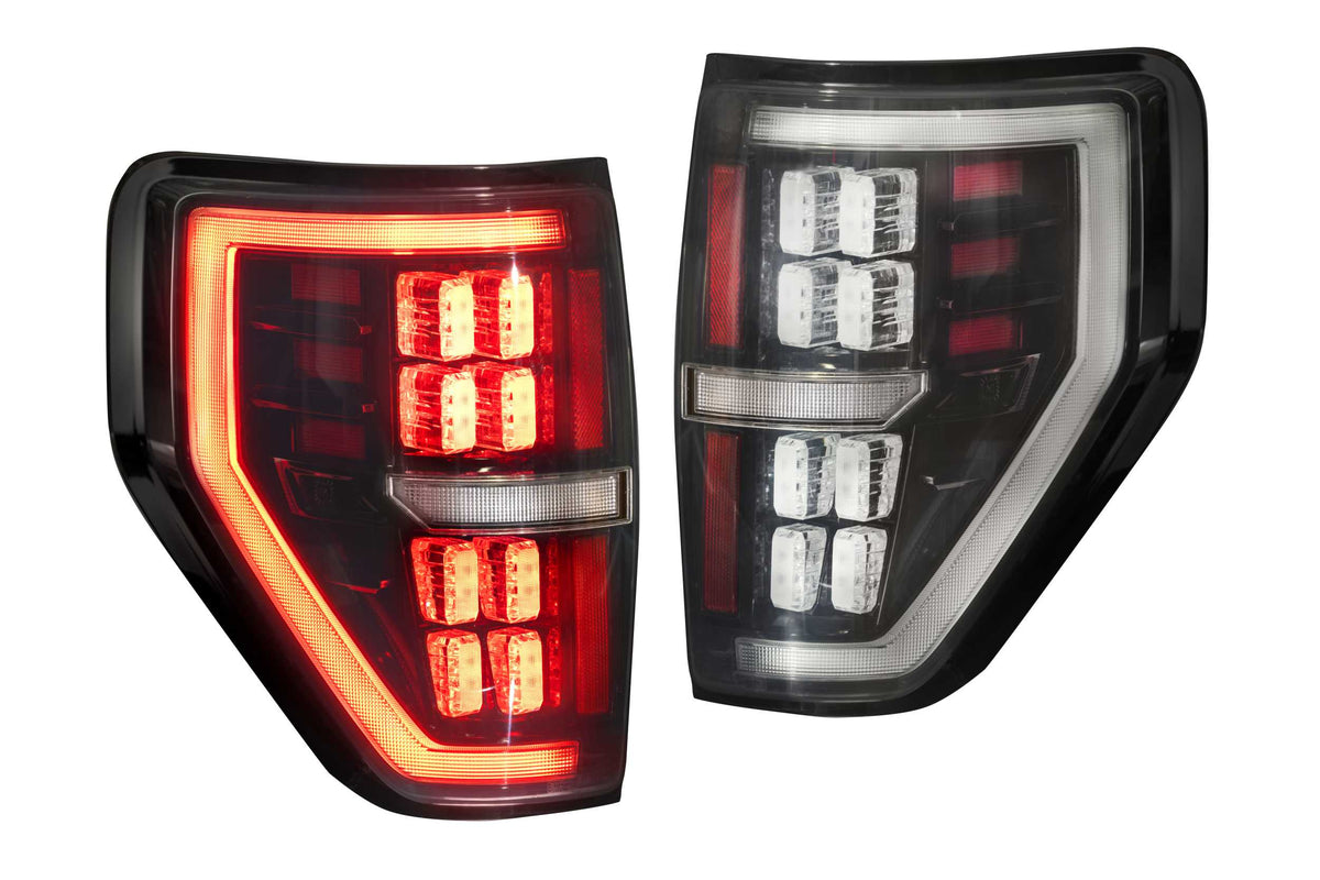 XB LED Tail Lights: Ford F-150 (09-14 / Smoked Lens / Set) - Tail Lights (Image 1 of 6)