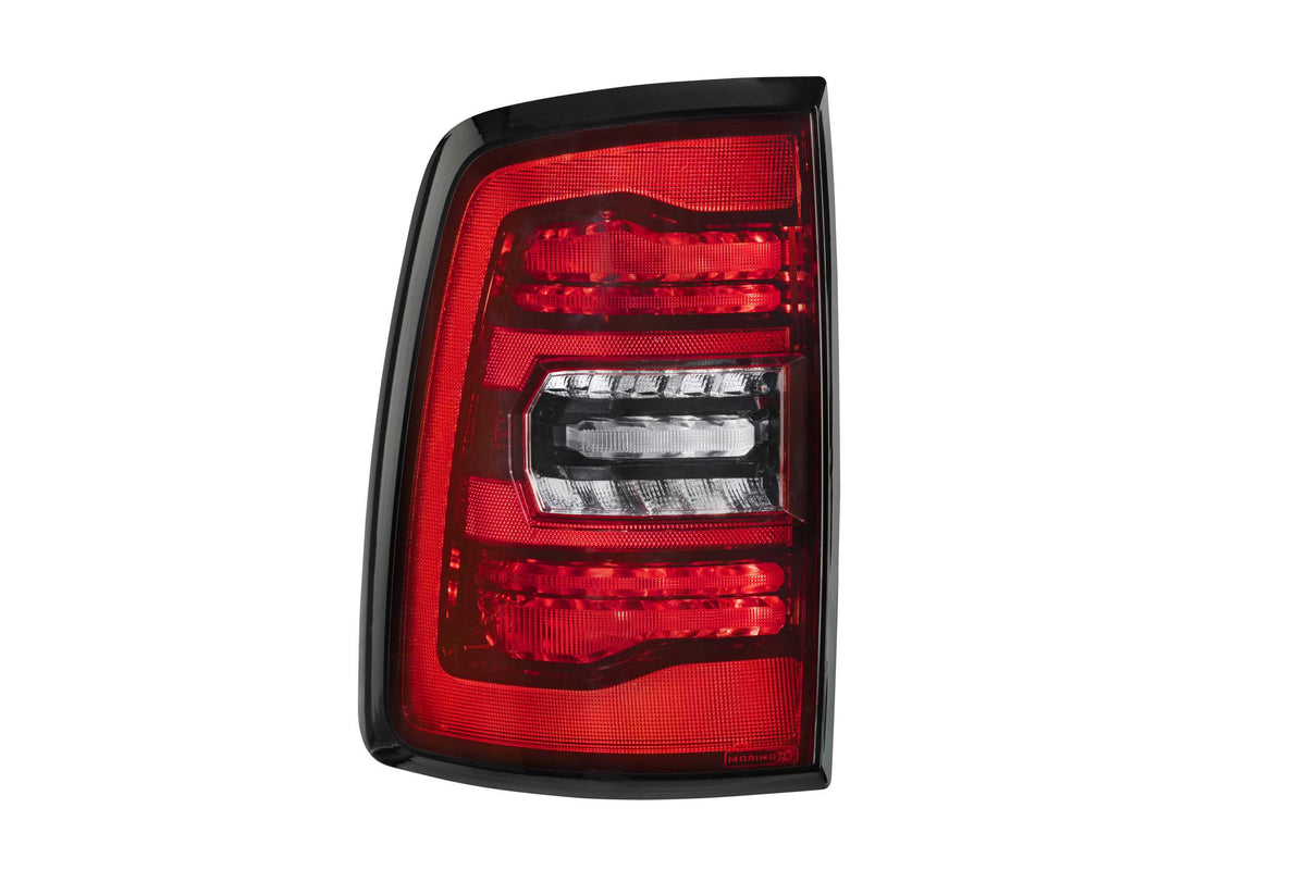 XB LED Tail Lights: Dodge Ram (09-18 / Gen II / Red Lens / Set) - Tail Lights (Image 2 of 6)