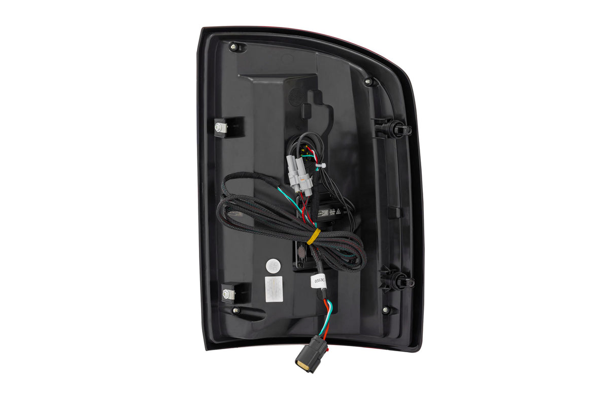 XB LED Tail Lights: GMC Sierra (14-18 / Red Lens / Set) - Tail Lights (Image 5 of 6)
