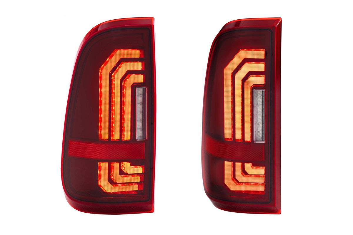 XB LED Tail Lights: Ford Super Duty (99-16 / Red Lens / Set) - Tail Lights (Image 4 of 6)