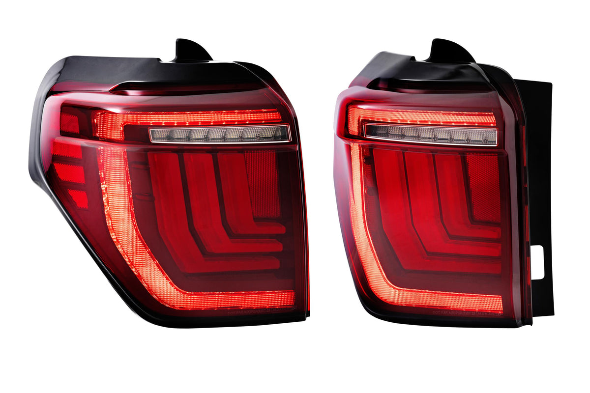 XB LED Tail Lights: Toyota 4Runner (10-24 / Red Lens / Set) - Tail Lights (Image 3 of 6)