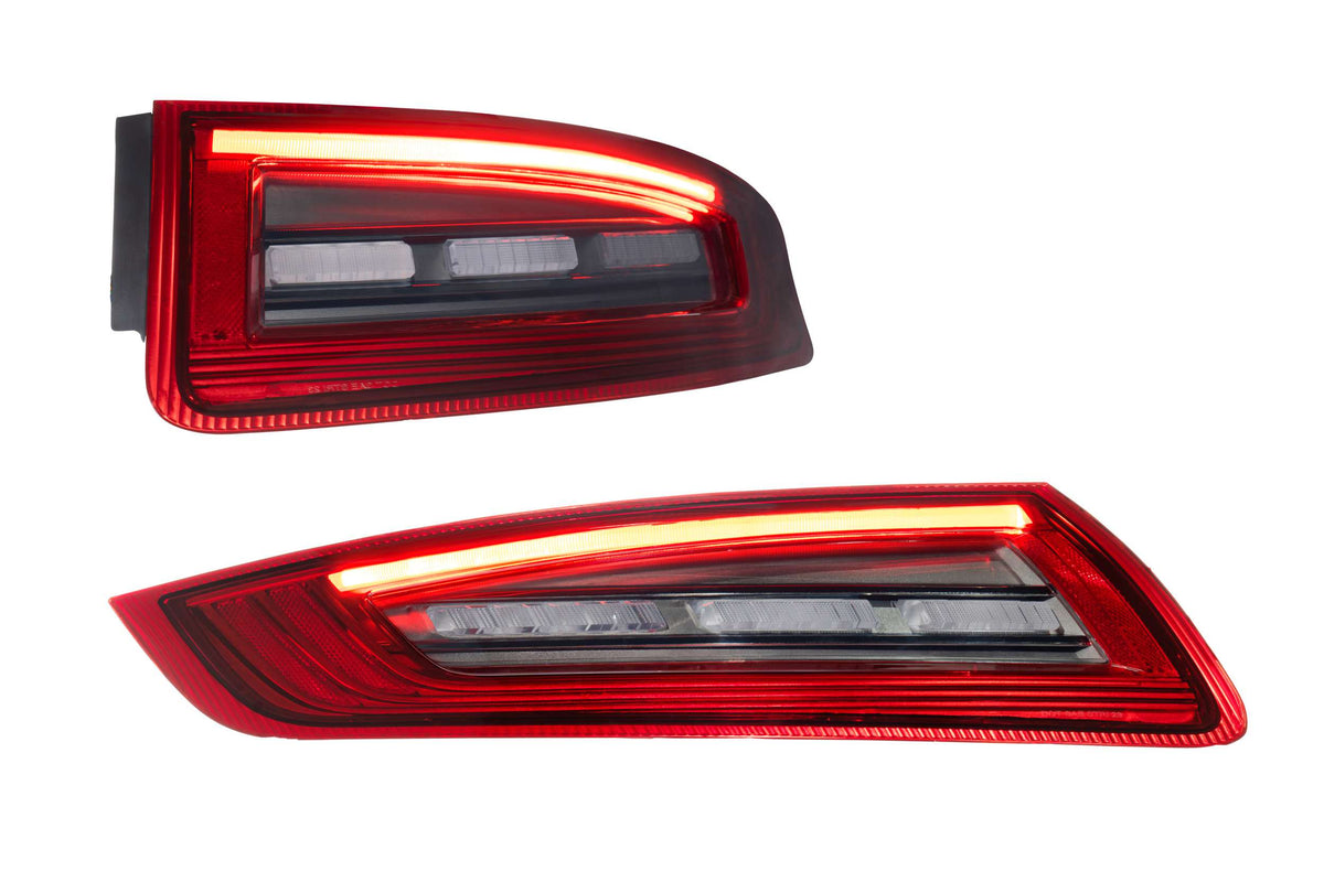 XB LED Tail Lights: Porsche 911 997.1 (05-08 / Red Lens / Set) - Tail Lights (Image 2 of 6)