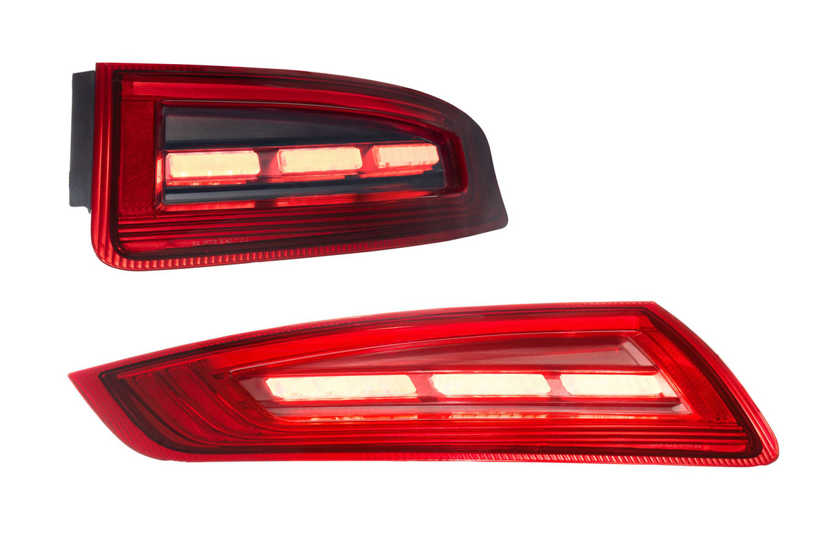 XB LED Tail Lights: Porsche 911 997.1 (05-08 / Red Lens / Set) - Tail Lights (Image 3 of 6)