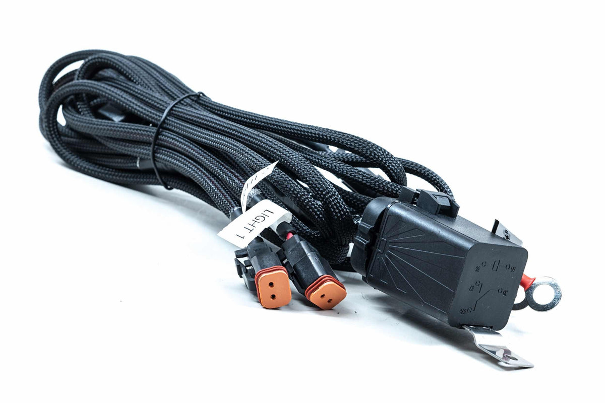 Heavy Duty DT 2-Pin Harness for 2 Pods (Each) - Relay Harnesses (Image 1 of 6)