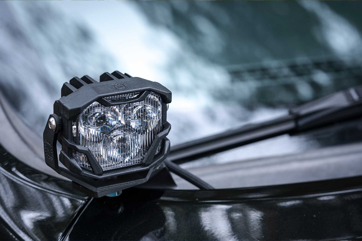 Morimoto 4Banger Ditch Light Kit: 03-09 Lexus GX470 (NCS White SAE Wide Beam) - Off Road - Veh. Spec (Image 6 of 6)