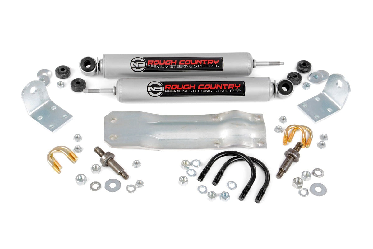 N3 Steering Stabilizer | Dual | 2-8 Inch Lift | Ram 1500 4WD (1994-1999) - Shocks & Stabilizers (Image 2 of 3)