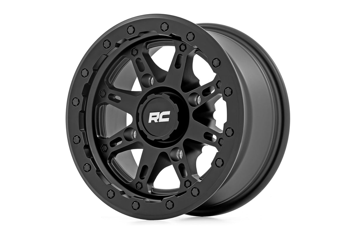 Rough Country 94 Series Wheel | UTV | Matte Black | 14x7 | 4x156 | +10mm - RC Wheels (Image 1 of 6)