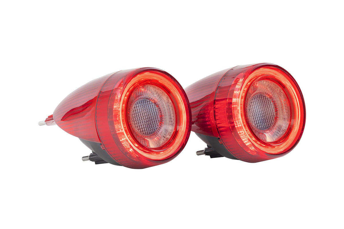 XB LED Tail Lights: Ferrari F430 (05-10 / Red Lens / Set) - Tail Lights (Image 4 of 6)