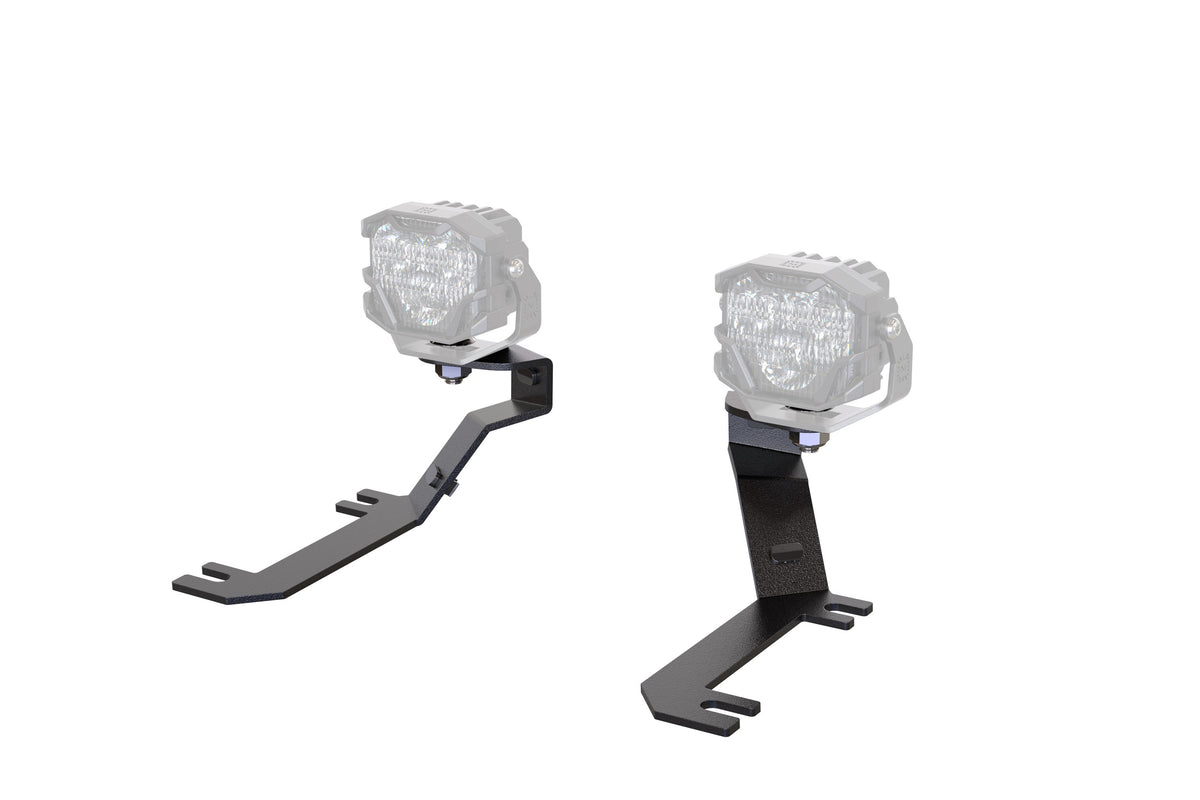 Morimoto Ditch Light Brackets: Sierra 1500 (19+ / Set) - Off Road - Veh. Spec (Image 4 of 5)