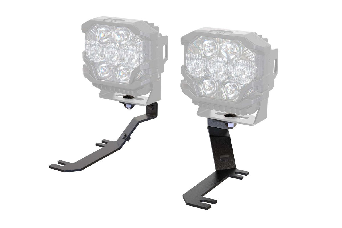 Morimoto Ditch Light Brackets: Sierra 1500 (19+ / Set) - Off Road - Veh. Spec (Image 5 of 5)
